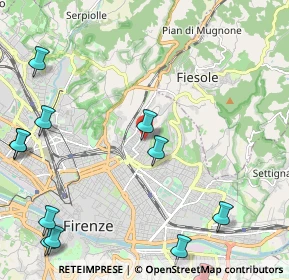 Mappa Via Fra' Guittone, 50133 Firenze FI, Italia (3.18583)