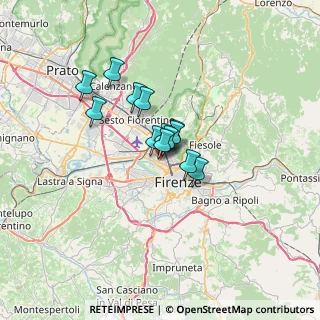 Mappa Via Sandro Pertini, 50144 Firenze FI, Italia (4.06846)