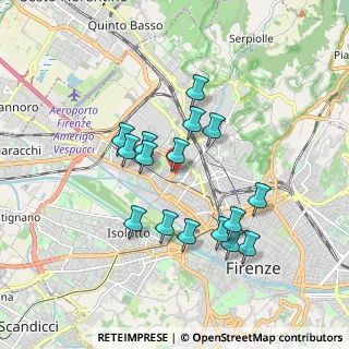 Mappa Via Sandro Pertini, 50144 Firenze FI, Italia (1.63938)