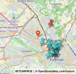 Mappa Via Sandro Pertini, 50144 Firenze FI, Italia (2.23688)