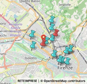 Mappa Via Sandro Pertini, 50144 Firenze FI, Italia (1.704)