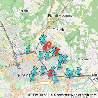 Mappa Via Antonio Stoppani, 50131 Firenze FI, Italia (2.057)
