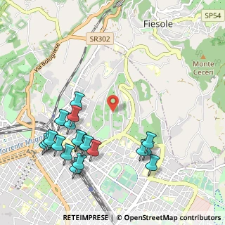 Mappa Via Antonio Stoppani, 50131 Firenze FI, Italia (1.215)
