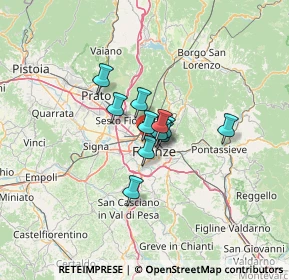 Mappa Via Enrico Forlanini, 50127 Firenze FI, Italia (7.25182)