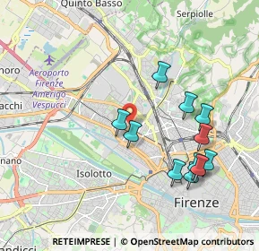 Mappa Via Enrico Forlanini, 50127 Firenze FI, Italia (1.98182)