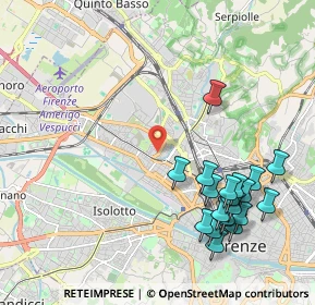 Mappa Via Terenzio Terzani, 50127 Firenze FI, Italia (2.4325)