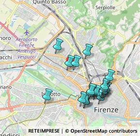 Mappa Via Enrico Forlanini, 50127 Firenze FI, Italia (2.0325)