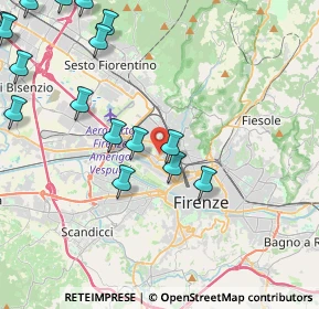 Mappa Via Enrico Forlanini, 50127 Firenze FI, Italia (5.60938)