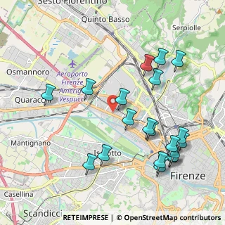 Mappa Via Giannotto Bastianelli, 50127 Firenze FI, Italia (2.324)