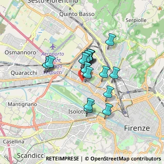 Mappa Via Giannotto Bastianelli, 50127 Firenze FI, Italia (1.261)