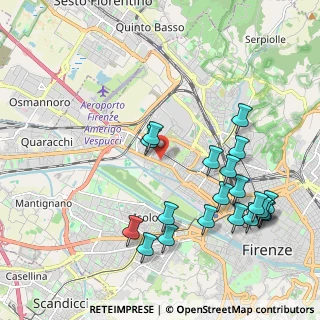 Mappa Via Giannotto Bastianelli, 50127 Firenze FI, Italia (2.388)