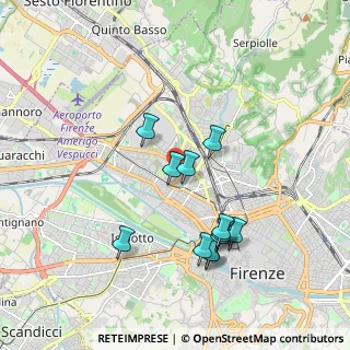 Mappa Piazza Ugo di Toscana, 50127 Firenze FI, Italia (1.80417)