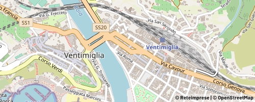 Mappa Ventimiglia