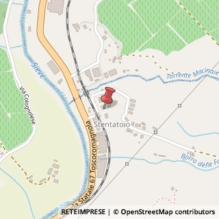 Mappa Via di Stentatoio, 8, 50060 Pelago, Firenze (Toscana)