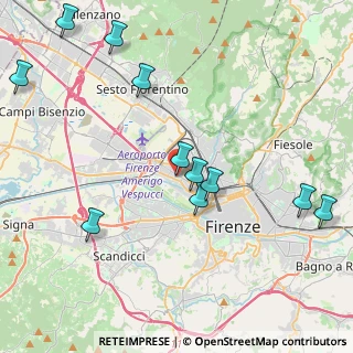 Mappa Via Guido Alessi, 50127 Firenze FI, Italia (4.92545)