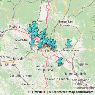 Mappa Via Guido Alessi, 50127 Firenze FI, Italia (10.09588)