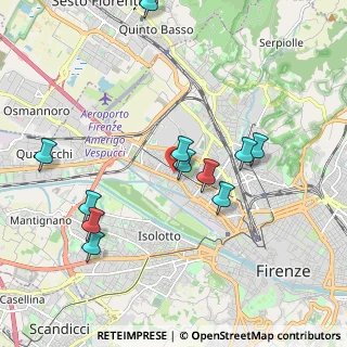 Mappa Via Giuseppe Grandi, 50127 Firenze FI, Italia (2.04364)