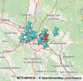 Mappa Via Francesco Caracciolo, 50133 Firenze FI, Italia (8.01083)