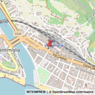 Mappa Via della Stazione, 1A, 18039 Ventimiglia, Imperia (Liguria)