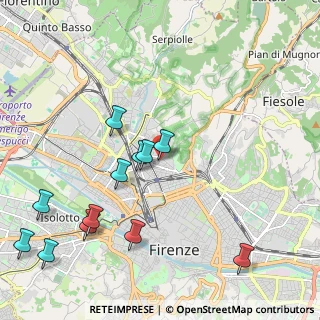 Mappa Piazza Giambattista Giorgini, 50134 Firenze FI, Italia (2.49417)