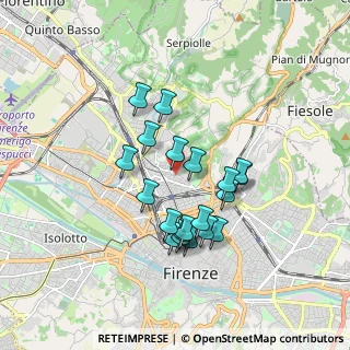 Mappa Piazza Giambattista Giorgini, 50134 Firenze FI, Italia (1.5365)