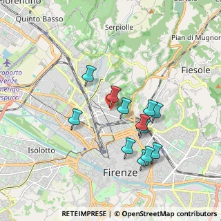 Mappa Piazza Giambattista Giorgini, 50134 Firenze FI, Italia (1.69333)