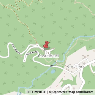 Mappa Via Molino, 1, 47861 Casteldelci, Pesaro e Urbino (Marche)