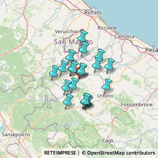 Mappa 2 di, 61028 Sassocorvaro PU, Italia (9.6595)