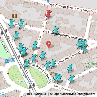 Mappa Via Ubaldo Montelatici, 6, 50134 Firenze, Italia (0.0796)