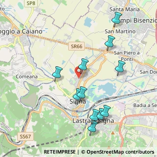 Mappa Via del Setaiolo, 50058 Signa FI, Italia (2.17182)