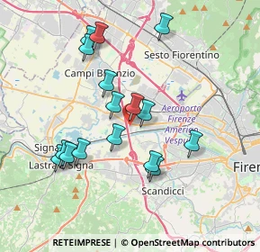 Mappa Via Basilicata, 50145 Firenze FI, Italia (3.61688)