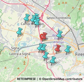 Mappa Via Basilicata, 50145 Firenze FI, Italia (3.44214)