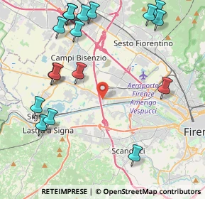 Mappa Via Basilicata, 50145 Firenze FI, Italia (5.51944)