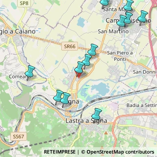 Mappa Via E. Mannelli, 50058 Signa FI, Italia (2.77692)