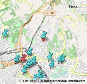 Mappa Via Guido Guinizzelli, 50133 Firenze FI, Italia (1.4255)