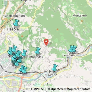 Mappa Via Tre Pini, 50135 Firenze FI, Italia (3.212)