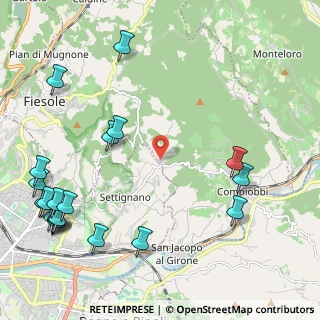Mappa Via Tre Pini, 50135 Firenze FI, Italia (3.081)