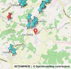 Mappa Via Martello, 51035 Lamporecchio PT, Italia (1.309)