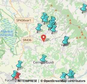 Mappa Via Martello, 51035 Lamporecchio PT, Italia (5.4855)