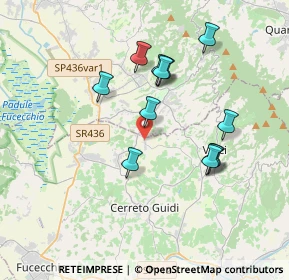 Mappa Via Martello, 51035 Lamporecchio PT, Italia (3.41833)