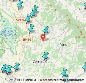 Mappa Via Martello, 51035 Lamporecchio PT, Italia (7.395)