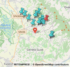 Mappa Via Martello, 51035 Lamporecchio PT, Italia (3.23133)