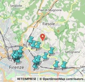 Mappa Via S. Domenico, 50133 Firenze FI, Italia (2.603)
