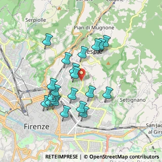 Mappa Via S. Domenico, 50133 Firenze FI, Italia (1.7615)