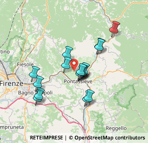 Mappa 50065 Pontassieve FI, Italia (5.79647)