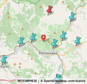 Mappa 50065 Pontassieve FI, Italia (6.01583)