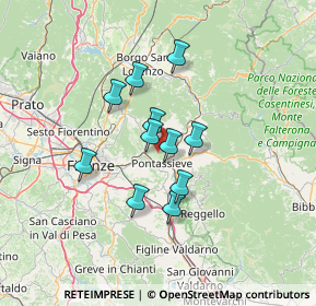 Mappa 50065 Pontassieve FI, Italia (10.25545)