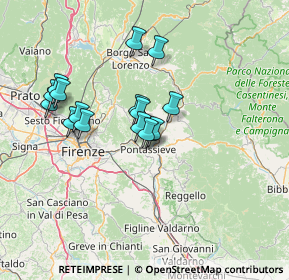 Mappa 50065 Pontassieve FI, Italia (11.87375)