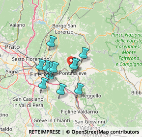 Mappa 50065 Pontassieve FI, Italia (10.71667)