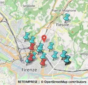 Mappa Via della Palancola, 50133 Firenze FI, Italia (2.0825)